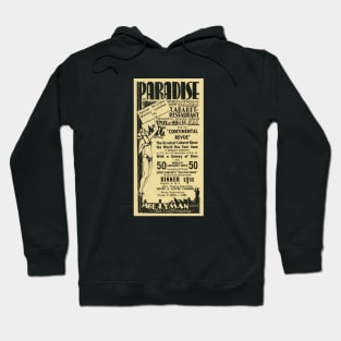 1933 Paradise Cabaret Restaurant, New York City Hoodie